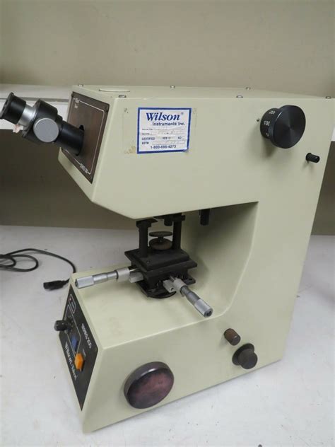 wilson tukon microhardness tester